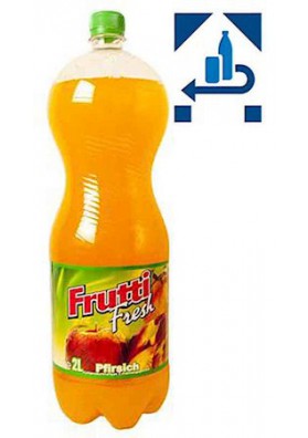 RO Газированный напиток Персик Frutti Fresh 2л 1/6 DPG