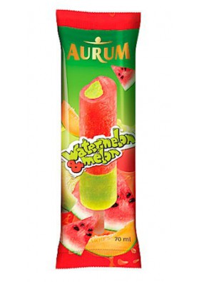 Aurum Мороженое со вкусом арбуза и дыни 70мл 1/40